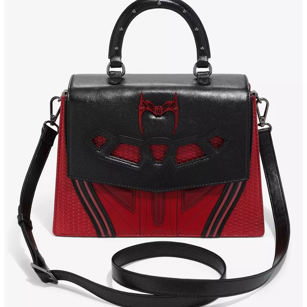 Wanda Maximoff Black and Red Designer Handbag